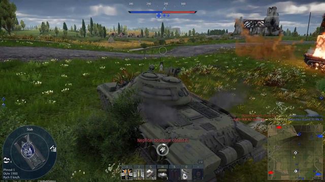 War Thunder CZ/SK - Sovietske tanky na 8.3 BR sú OP | Gameplay смотреть онлайн
