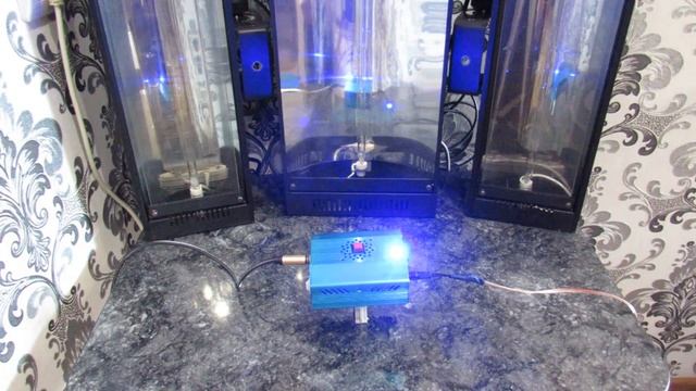 Три стробоскопа и контролер 4.5 кВт. Мощности под ритм музыки смотреть онлайн