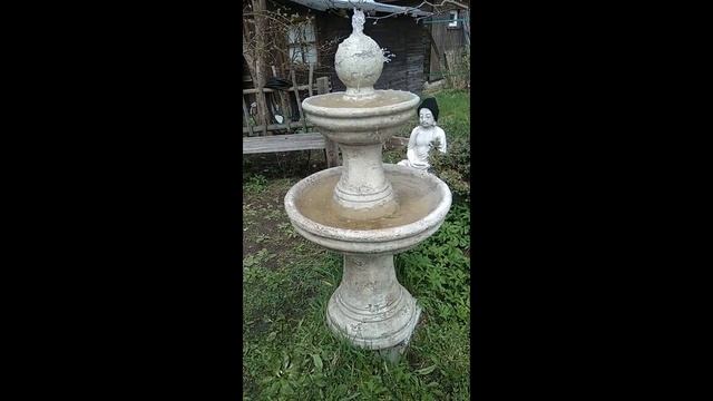 Фонтан садовый Каскад Шар смотреть онлайн