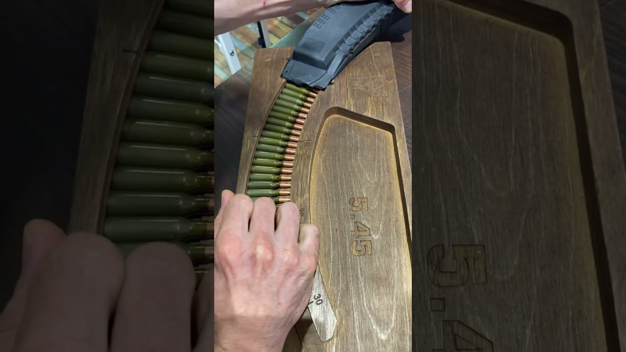 Быстрая зарядка магазина для АК смотреть онлайн