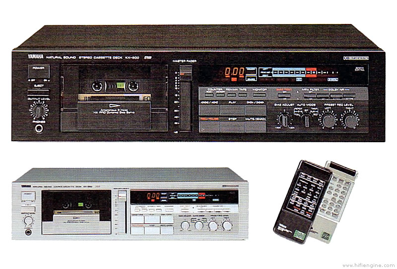 Стереокассетная дека Yamaha Kx-800U-Япония-1987-год