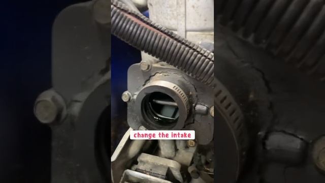 I guess that’s why it was running lean ?? #leftyssalvage #Polaris #snowmobile #intake #mechanic смотреть онлайн