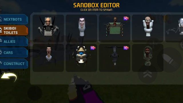 Skibidi toilets nextbots Scientist Femily in FLATGRASS in Nextbots in Backrooms Shooter in Gmod смотреть онлайн
