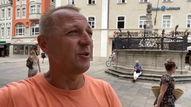 РЕГЕНСБУРГ КРАСИВЫЙ ГОРОД НА ДУНАЕ.ЦЕРКОВЬ ОЧЕНЬ ВПЕЧАТЛИЛА. смотреть онлайн