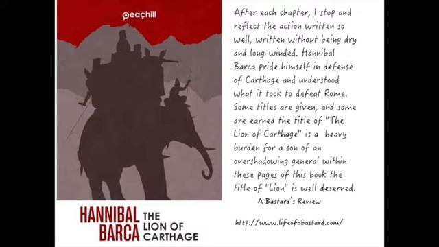 A Bastard's Review: Hannibal Barca: The Lion of Carthage by Peachill Publishing смотреть онлайн