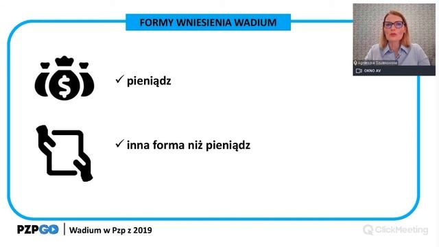 Formy wniesienia wadium – Agnieszka Szulakowska смотреть онлайн