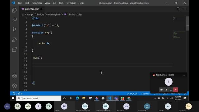 Global , Local & Static in PHP | Variable Scope | 02/12/2020 смотреть онлайн