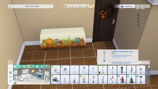 Fall Apartment Sims 4 PS4 SpeedBuild смотреть онлайн
