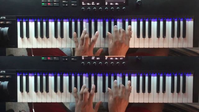 KOMPLETE KONTROL "Can You Stand The Rain" cover! смотреть онлайн