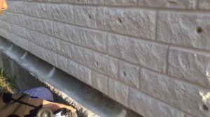 Монтаж полифасада. Герметик и покраска (Часть 2)