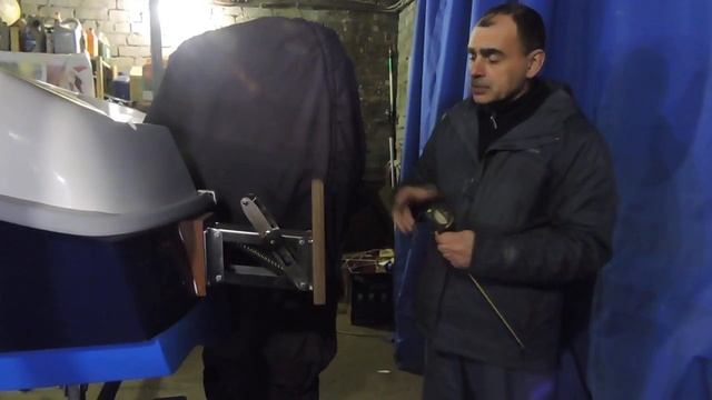 Выносной транец на катер или лодку смотреть онлайн