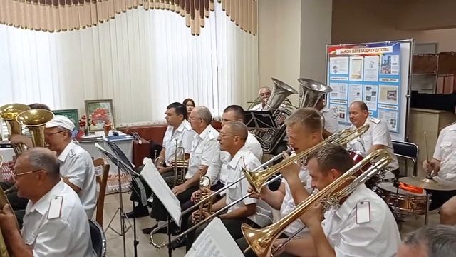 Репетиция духового оркестра г. Тимашевска. Moskau смотреть онлайн