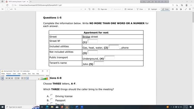 IELTS Listening || খুবই সহজ || ielts listeing gap,mcq смотреть онлайн