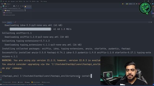 آموزش Api نویس با FastApi Python ( قسمت اول - FastApi چیست ؟ نصب و راه اندازی اولیه ) смотреть онлайн