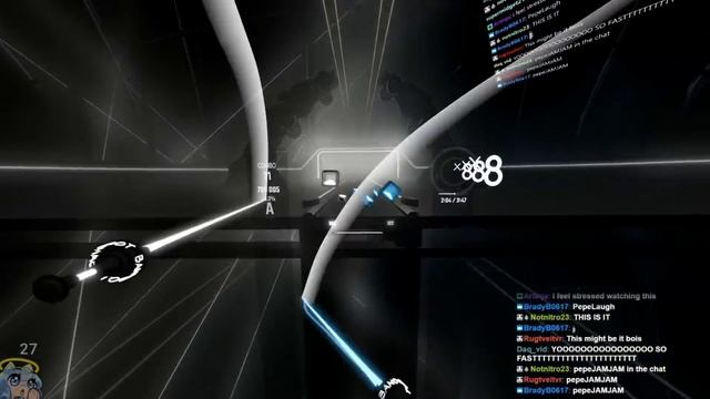 ONLY 1% OF BEAT SABER PLAYERS CAN PASS THIS. (t+pazolite - Count down 321) смотреть онлайн