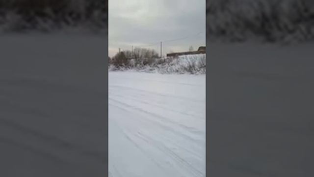 Снегоход Рысь с форсированным двигателем. Тест. смотреть онлайн