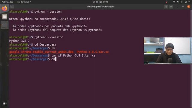 Descargar e Instalar Python 3 en su ULTIMA version en Linux Ubuntu смотреть онлайн