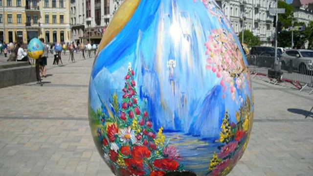 Киев 2016. Выставка пасхальных яиц смотреть онлайн