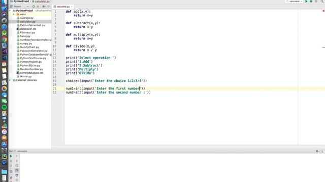 SIMPLE CALCULATOR MACHINE - PYTHON TUTORIAL смотреть онлайн