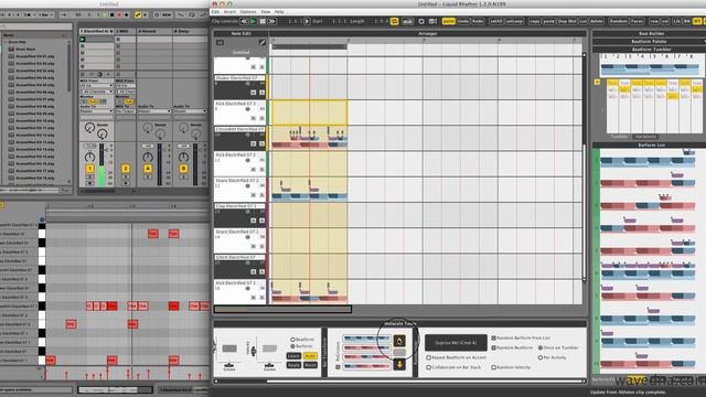Liquid Rhythm as a Max Patch in Ableton Live 9 Suite смотреть онлайн