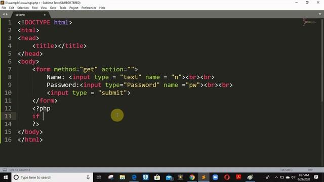 Get Post form methods in PHP |$_POST and $_GET Super Global variables in PHP | PHP in Hindi Urdu смотреть онлайн