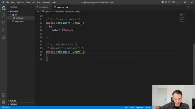 APRENDA TUDO SOBRE MEDIA QUERY - COMO DEIXAR UM SITE RESPONSIVO смотреть онлайн