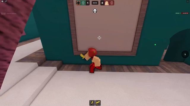 Играю в игру Убийцы против Шерифов Дуэль|ROBLOX смотреть онлайн