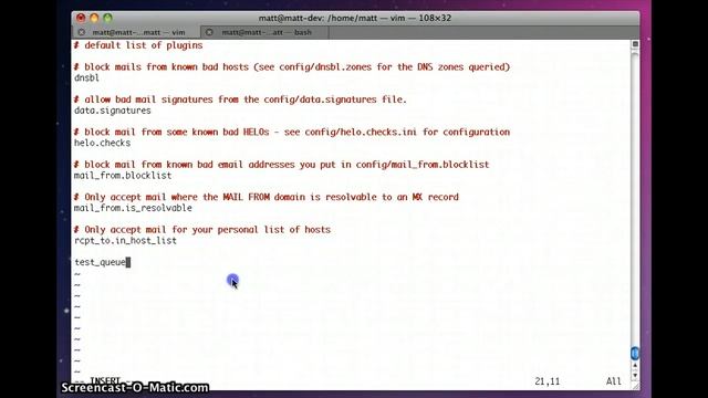 Haraka - Getting Started Screencast