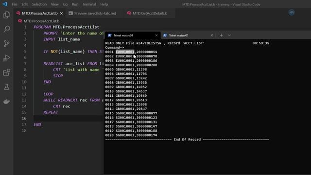 How To Produce JSON Data In Temenos T24 And Process SAVEDLISTS | T24 Programming Tutorial