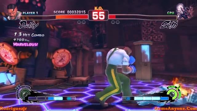 Super Street Fighter IV Arcade Mode (Dudley Pt. 3/3) смотреть онлайн