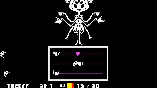 бой с МАФФЕТ вариант 1 | Undertale прохождение смотреть онлайн