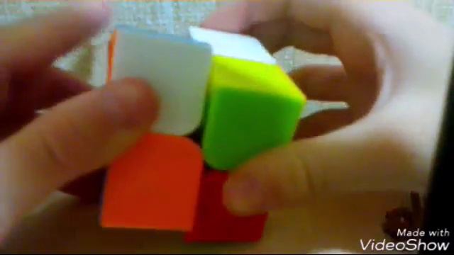 Как собрать одну сторону кубика Рубика 2*2 смотреть онлайн