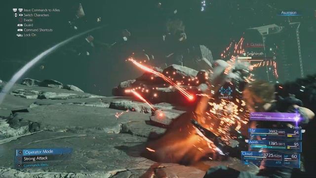 Limit break clash Cloud and Sephiroth смотреть онлайн