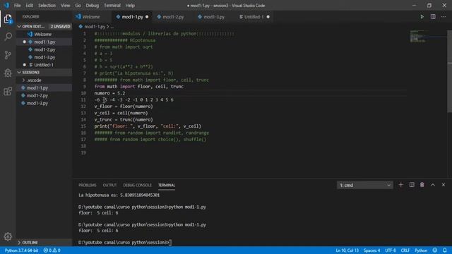 tutorial python - manejo de filename, carpetas, rutas смотреть онлайн