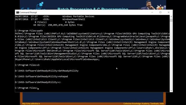 #8 PATH Command || Batch Processing & C Programming In Tamil смотреть онлайн