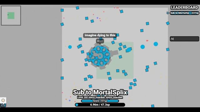 Becoming the Abyss Guardian in Scenexe.io test server! смотреть онлайн