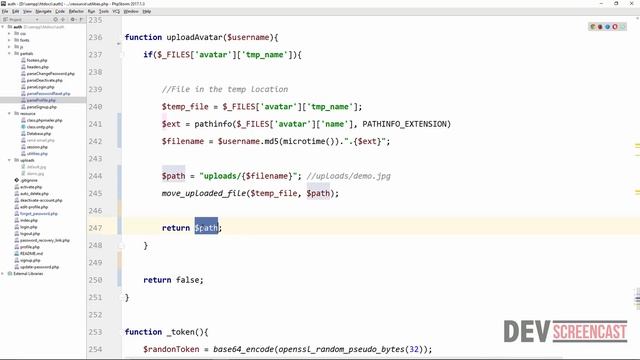 PHP Login and Registration System: Upload Profile Picture смотреть онлайн