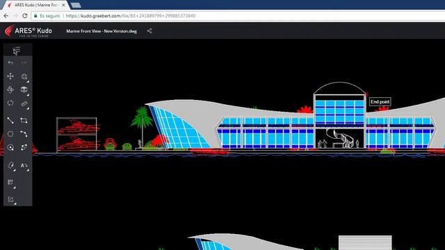 ARES Kudo | Online CAD for DWG Editing смотреть онлайн