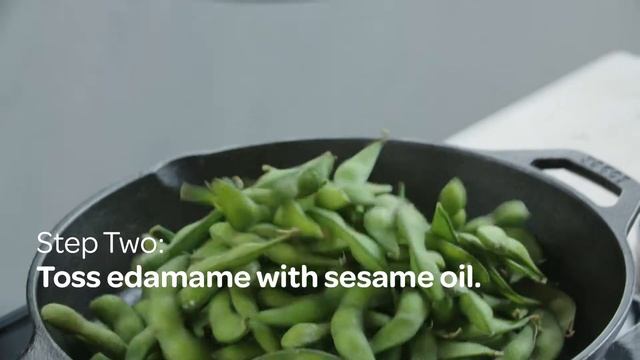 Erase Food Waste: Iron Skillet Charred Edamame With Chili Seed Salt смотреть онлайн