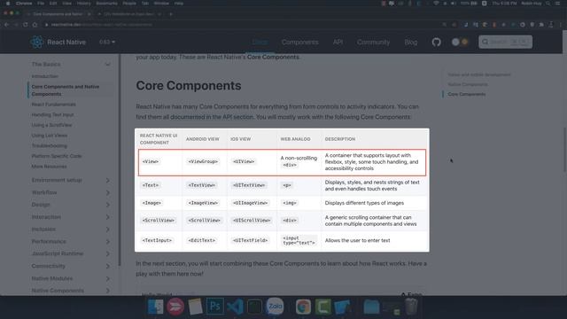 [Học React Native Project Based 2021] Bài 3: React Native Core Components смотреть онлайн