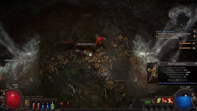 [*/\*] Path of Exile - ACT I - Kill all the monsters in the Fetid Pool смотреть онлайн