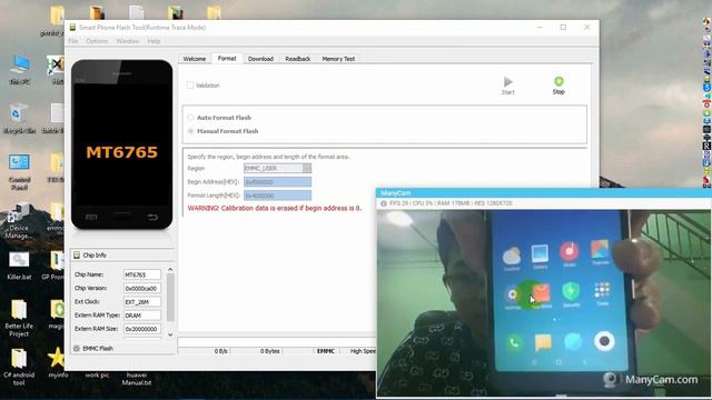 Redmi 6 6A System Destoryed Error And Mi Account Bypass Flash With SP Flash
