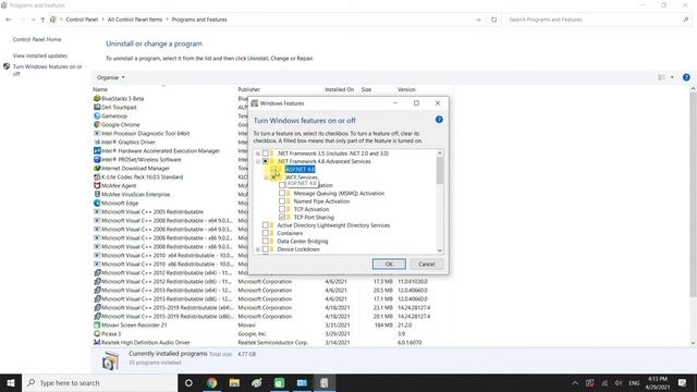 How to Turn on .NET Framework 4.8 Advanced Services on Windows 10H2 | ASP.NET 4.8 | WCF Services смотреть онлайн
