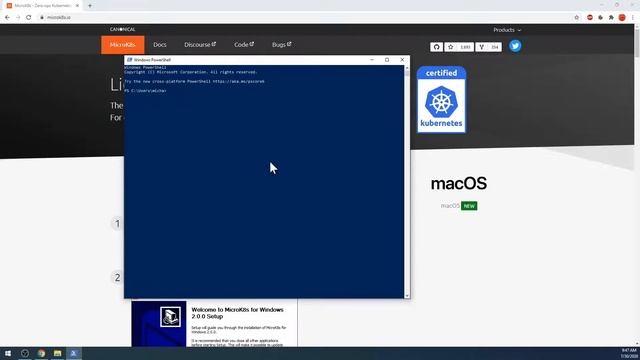 Install microk8s and k9s on Windows 10 смотреть онлайн