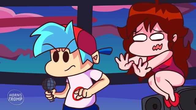 ❤️ FRIDAY NIGHT FUNKIN ANIMATION - BOYFRIEND & GIRLFRIEND VS SKID & PUMP