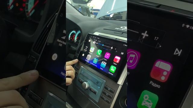 Автомобильная мультимедийная система AMS на Toyota Verso смотреть онлайн