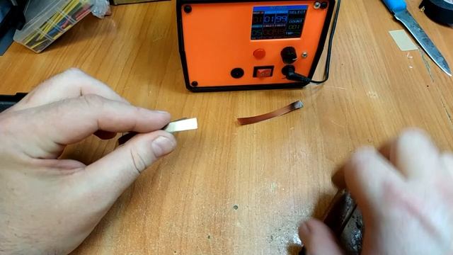 Точечная сварка аккумуляторов на контроллере NY-D08