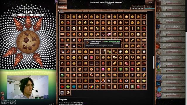 Así lucen +500 horas de juego | Cookie Clicker смотреть онлайн
