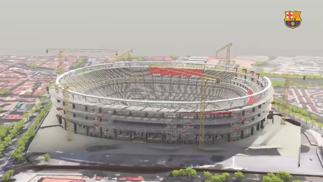 ? HOW THE NEW SPOTIFY CAMP NOU WILL BE BUILT ⚽ смотреть онлайн