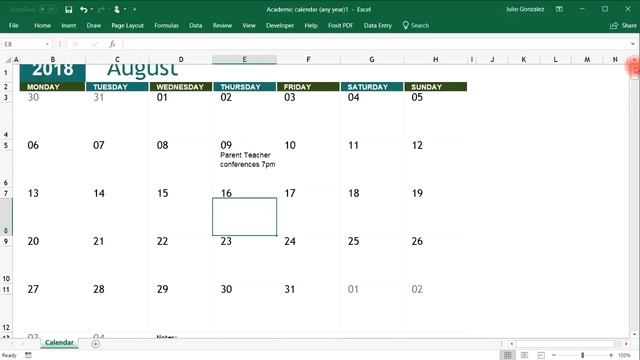 How To Create a Calendar In Excel 2016 - VERY EASY! смотреть онлайн